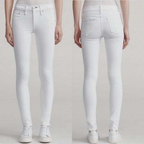 NWOT RAG & BONE JEAN | White Skinny Jeans | 24 - Picture 8 of 8